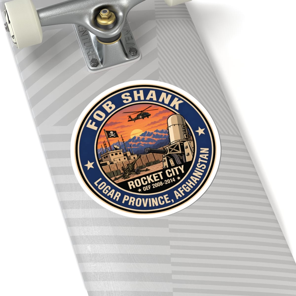 K-Factor Supply Co FOB Shank Icon Mk 1 Sticker