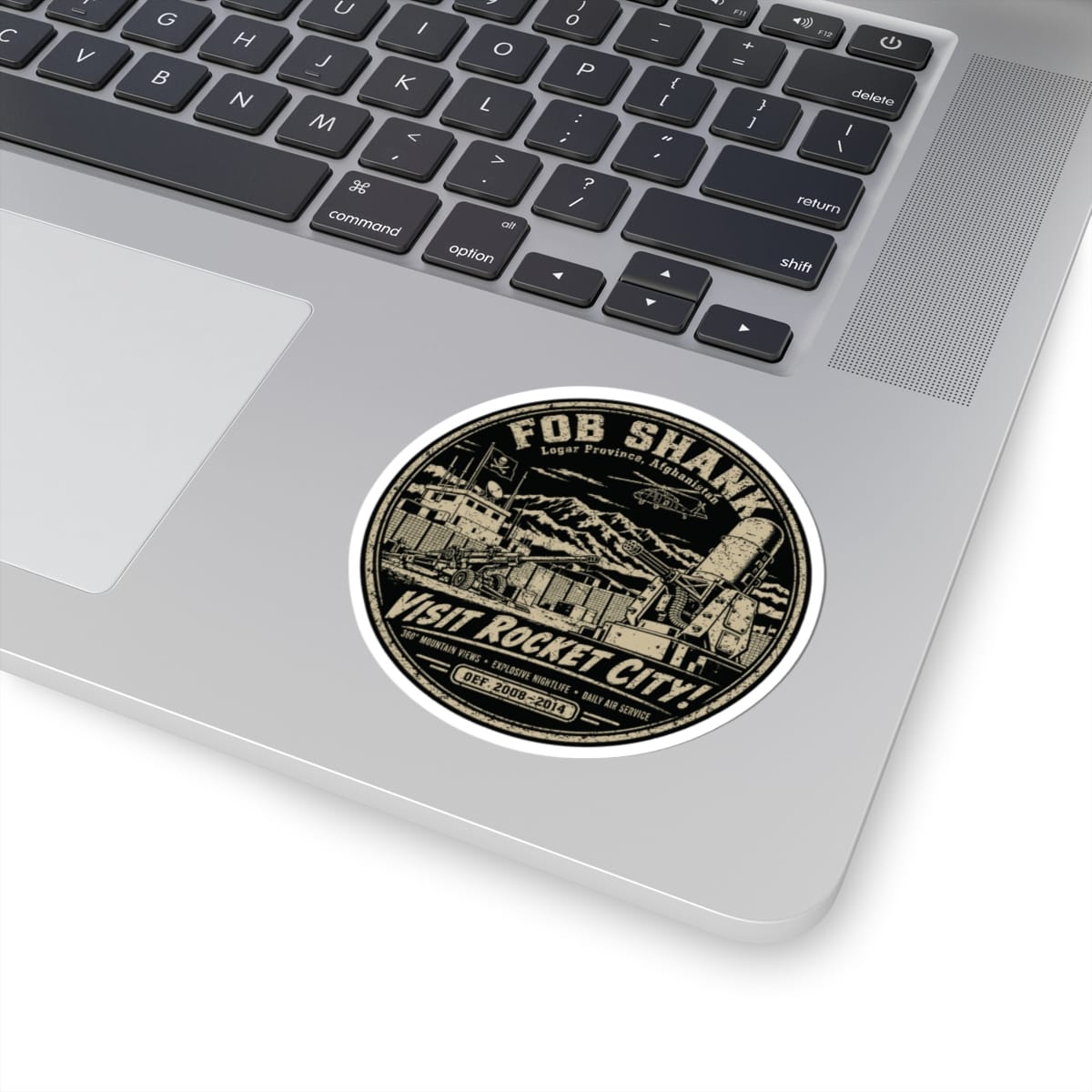 K-Factor Supply Co FOB Shank Rocket City Sticker