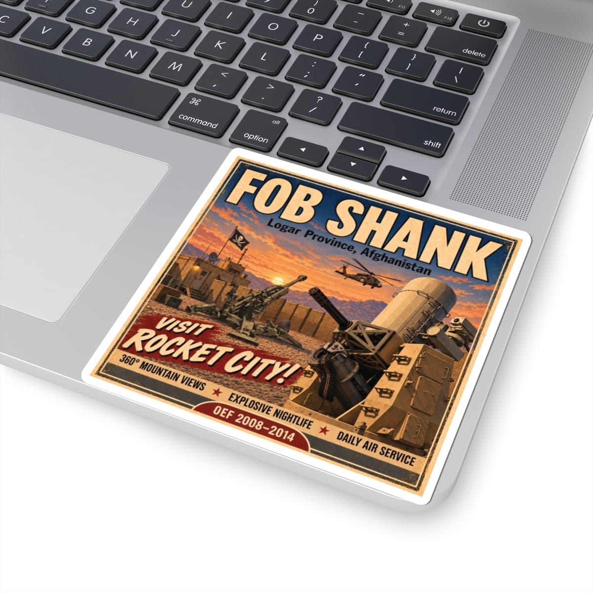 K-Factor Supply Co FOB Shank Travel Sticker