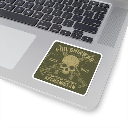 K-Factor Supply Co FOB Shinwar - Skull & Carbines Sticker