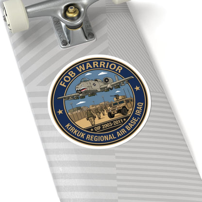 K-Factor Supply Co FOB Warrior (Kirkuk) Icon Mk 1 Sticker
