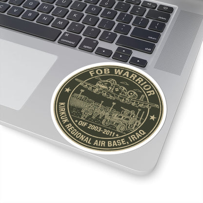 K-Factor Supply Co FOB Warrior (Kirkuk) Icon Mk 2 Sticker