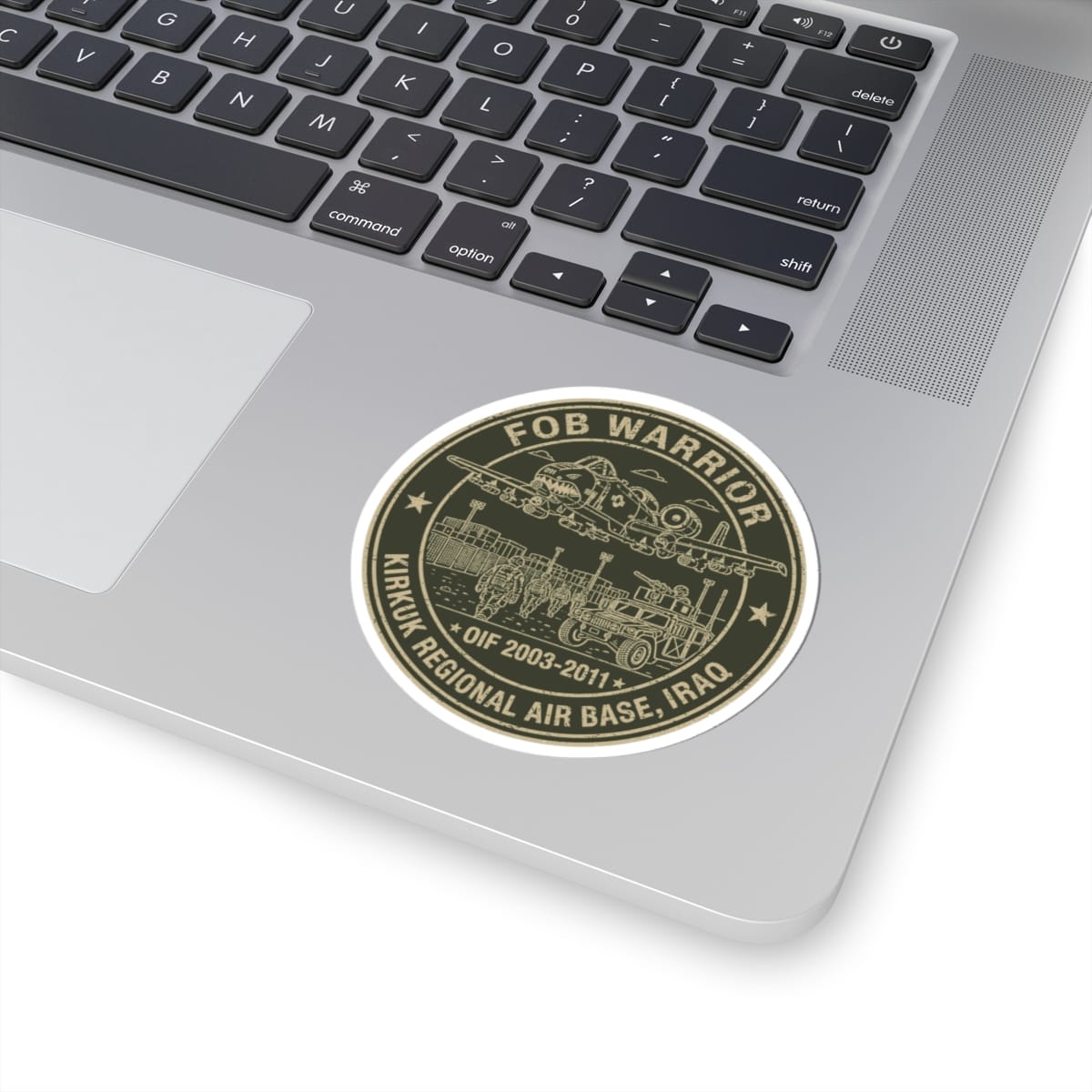 K-Factor Supply Co FOB Warrior (Kirkuk) Icon Mk 2 Sticker
