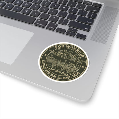 K-Factor Supply Co FOB Warrior (Kirkuk) Icon Mk 2 Sticker
