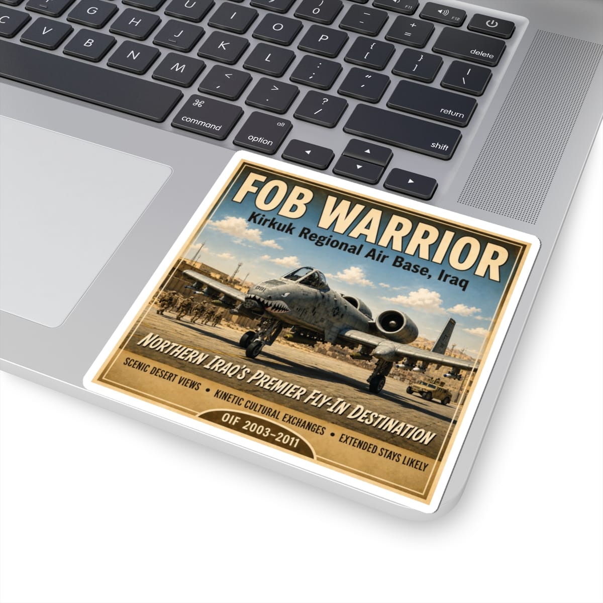 K-Factor Supply Co FOB Warrior (Kirkuk) Travel Sticker