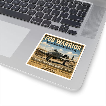 K-Factor Supply Co FOB Warrior (Kirkuk) Travel Sticker