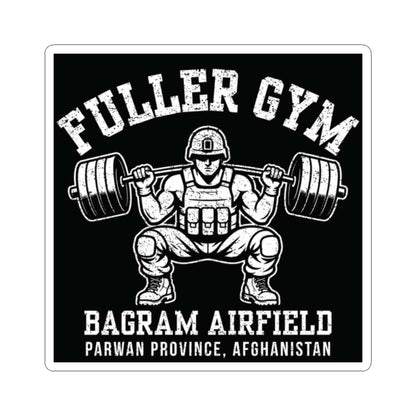 K-Factor Supply Co Fuller Gym Mk 1 Sticker 2" × 2" / White