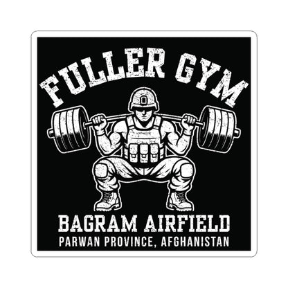 K-Factor Supply Co Fuller Gym Mk 1 Sticker 6" × 6" / White