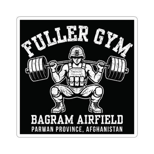 K-Factor Supply Co Fuller Gym Mk 2 Sticker 2" × 2" / White