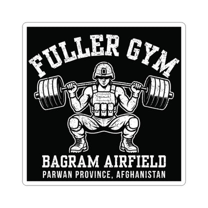 K-Factor Supply Co Fuller Gym Mk 2 Sticker 6" × 6" / White
