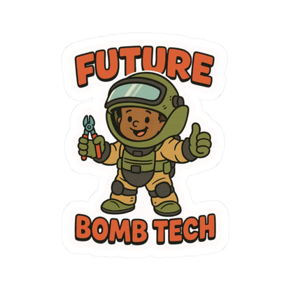 K-Factor Supply Co Future Bomb Tech Mk 1 Mod 2 Sticker 2" × 2"