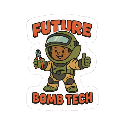 K-Factor Supply Co Future Bomb Tech Mk 1 Mod 2 Sticker 4" × 4"