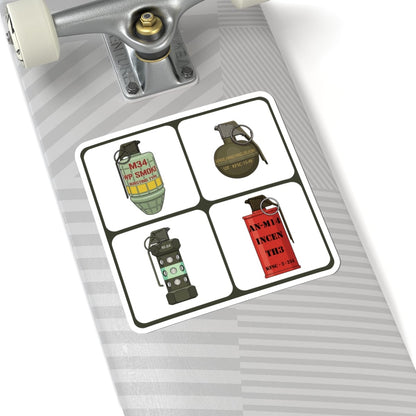 K-Factor Supply Co Grenade Sampler Sticker