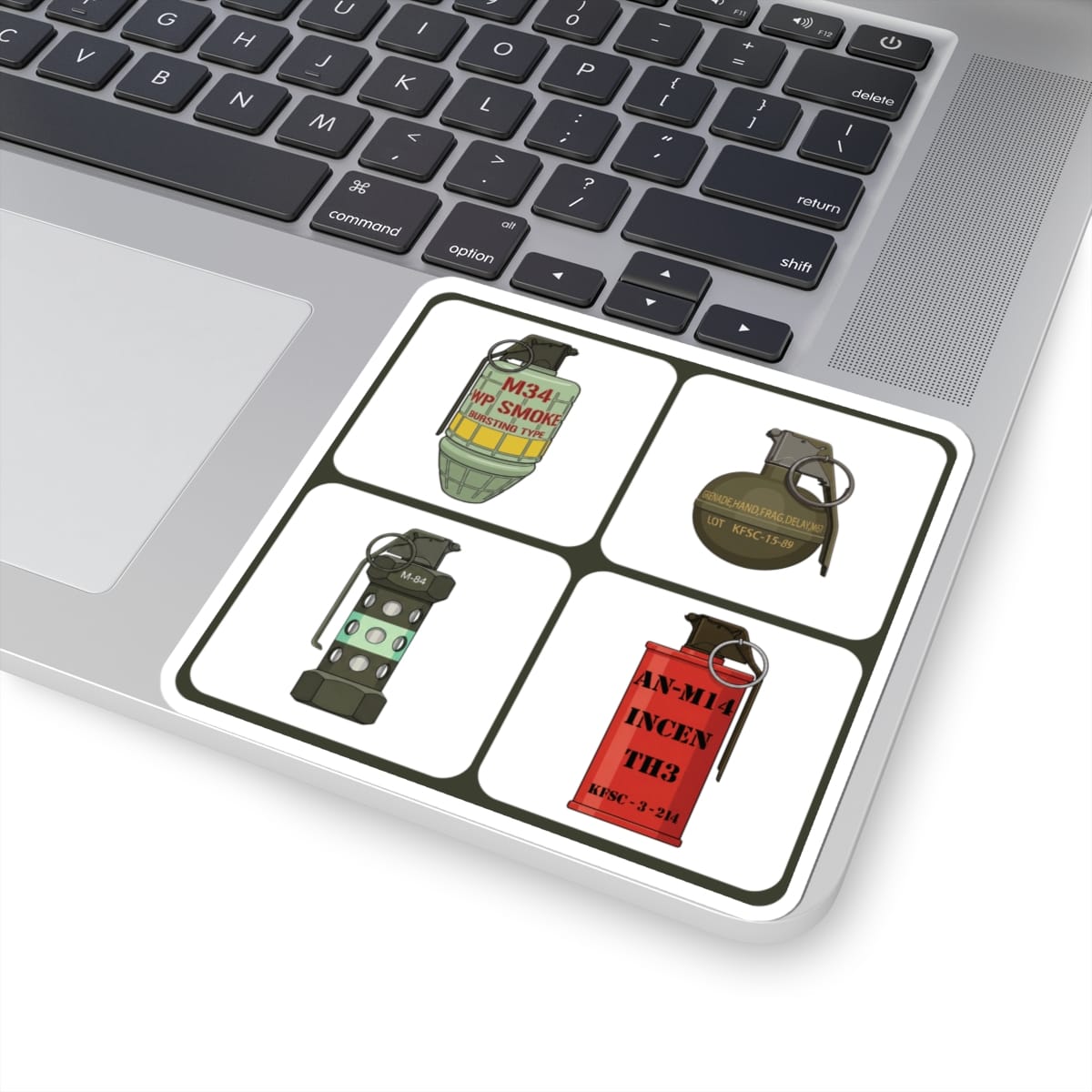 K-Factor Supply Co Grenade Sampler Sticker