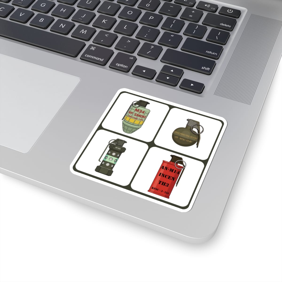 K-Factor Supply Co Grenade Sampler Sticker