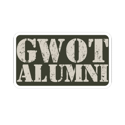 K-Factor Supply Co GWOT Alumni Mk 6 Sticker 3" × 3"