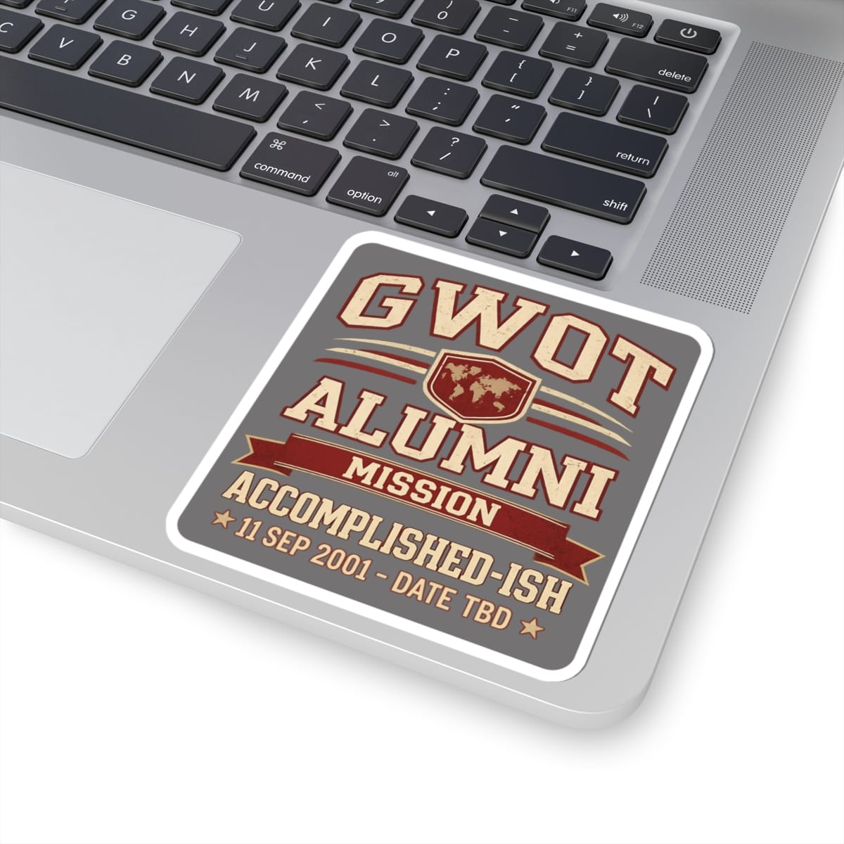 K-Factor Supply Co GWOT Alumni MK3 Sticker