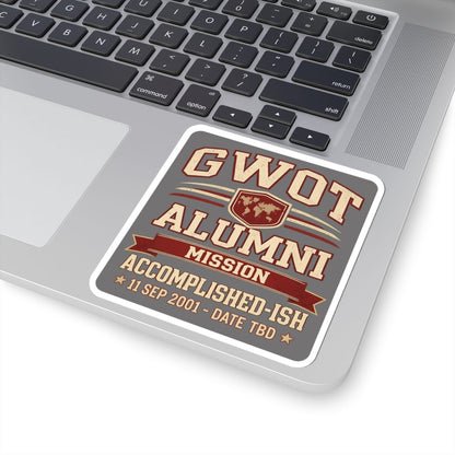 K-Factor Supply Co GWOT Alumni MK3 Sticker