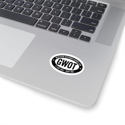 K-Factor Supply Co GWOT Mission Accomplished-ish Sticker