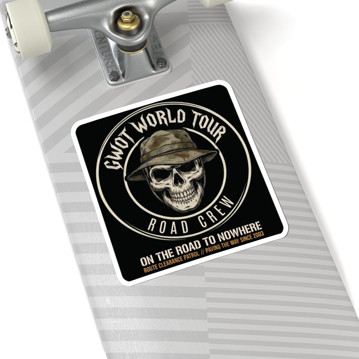K-Factor Supply Co GWOT Road Crew Icon Sticker