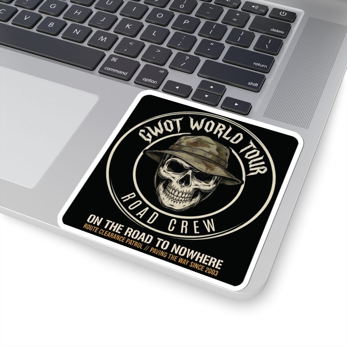 K-Factor Supply Co GWOT Road Crew Icon Sticker