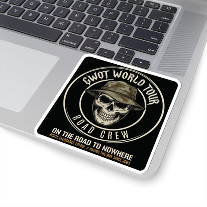 K-Factor Supply Co GWOT Road Crew Icon Sticker