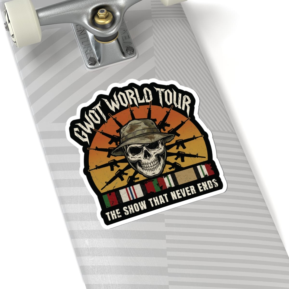 K-Factor Supply Co GWOT World Tour Mk 2 Mod 1 (AFM/ICM) Sticker