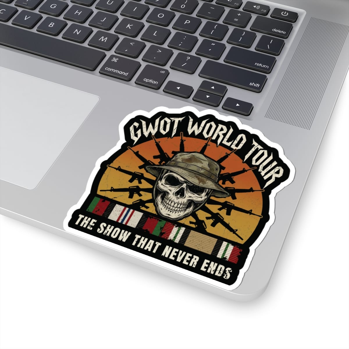 K-Factor Supply Co GWOT World Tour Mk 2 Mod 1 (AFM/ICM) Sticker