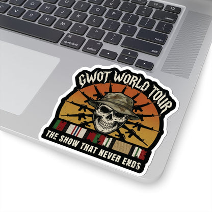 K-Factor Supply Co GWOT World Tour Mk 2 Mod 1 (AFM/ICM) Sticker