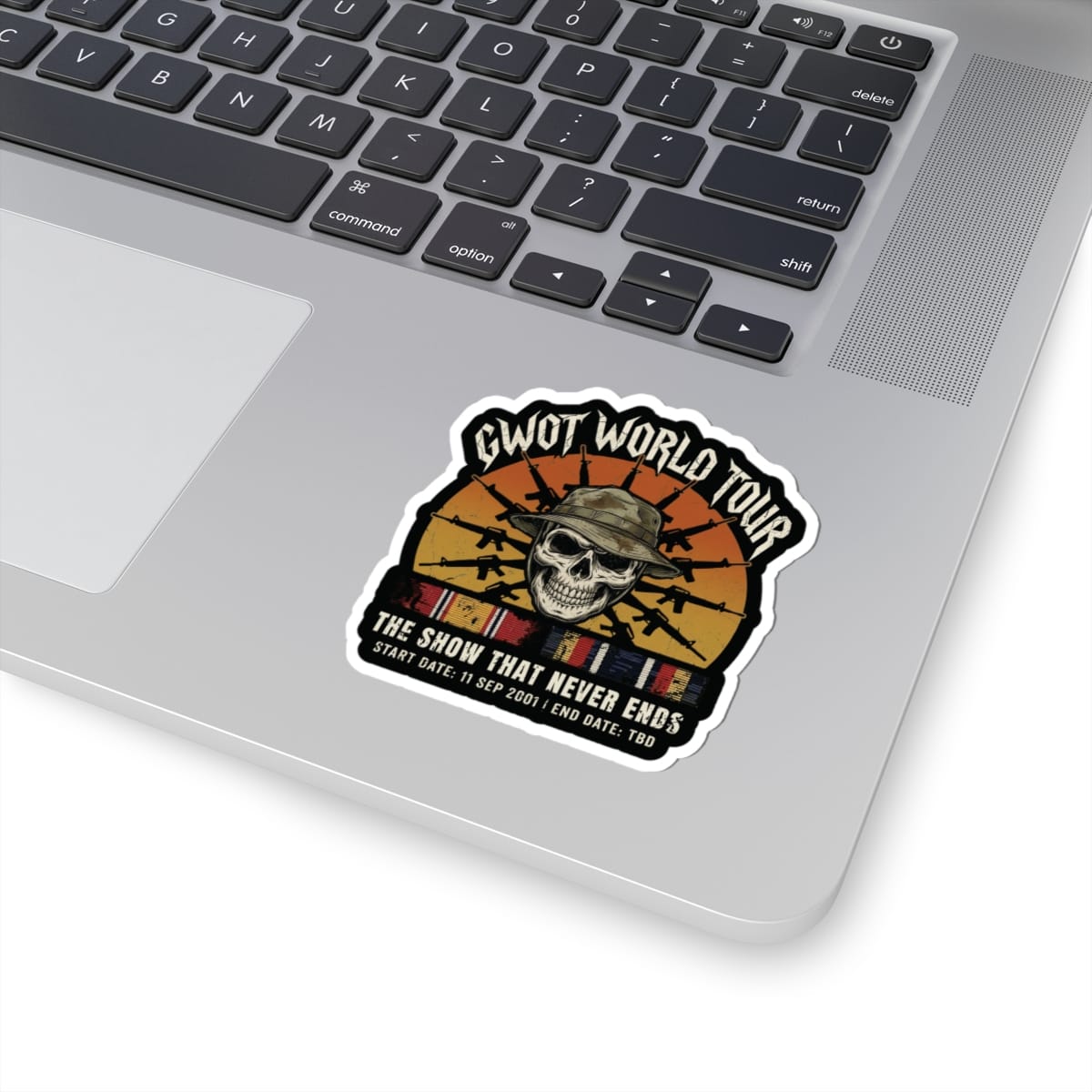 K-Factor Supply Co GWOT World Tour Mk 2 Sticker