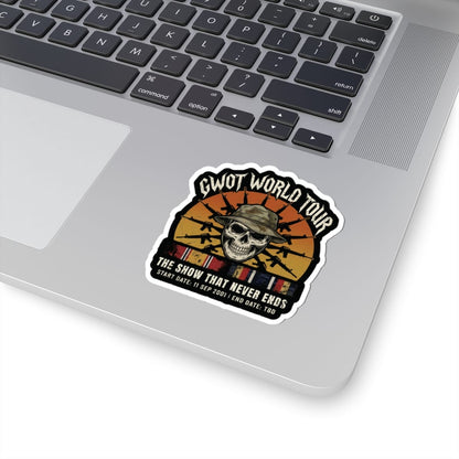 K-Factor Supply Co GWOT World Tour Mk 2 Sticker