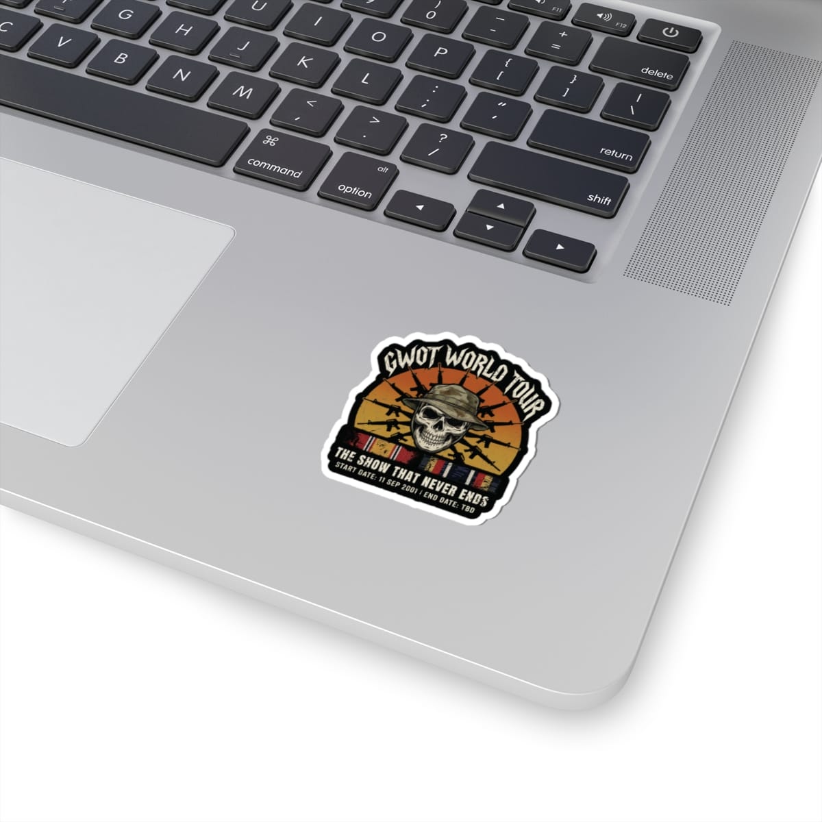 K-Factor Supply Co GWOT World Tour Mk 2 Sticker