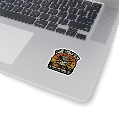 K-Factor Supply Co GWOT World Tour Mk 2 Sticker