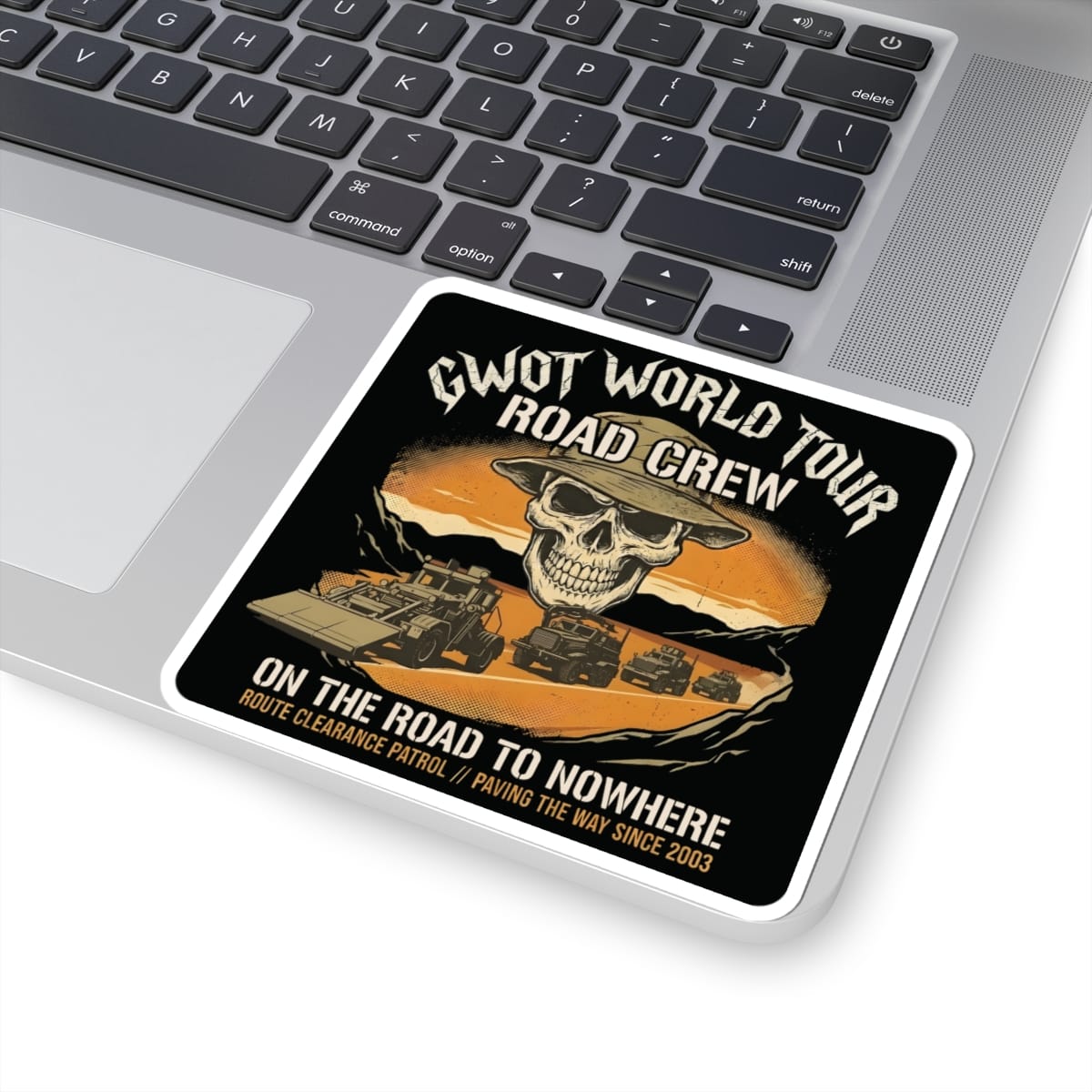 K-Factor Supply Co GWOT World Tour- Road Crew Sticker