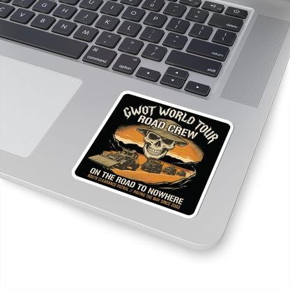 K-Factor Supply Co GWOT World Tour- Road Crew Sticker