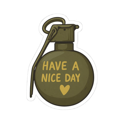 K-Factor Supply Co Have a Nice Day Sticker 4" × 4"
