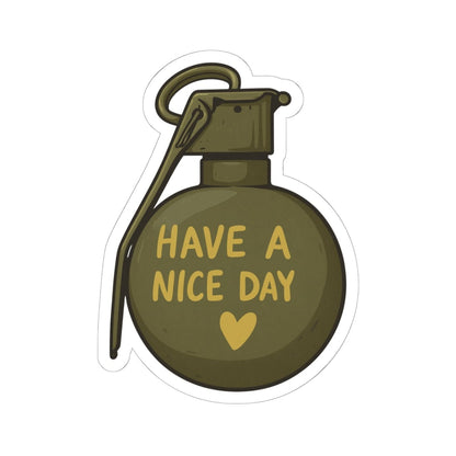K-Factor Supply Co Have a Nice Day Sticker 6" × 6"