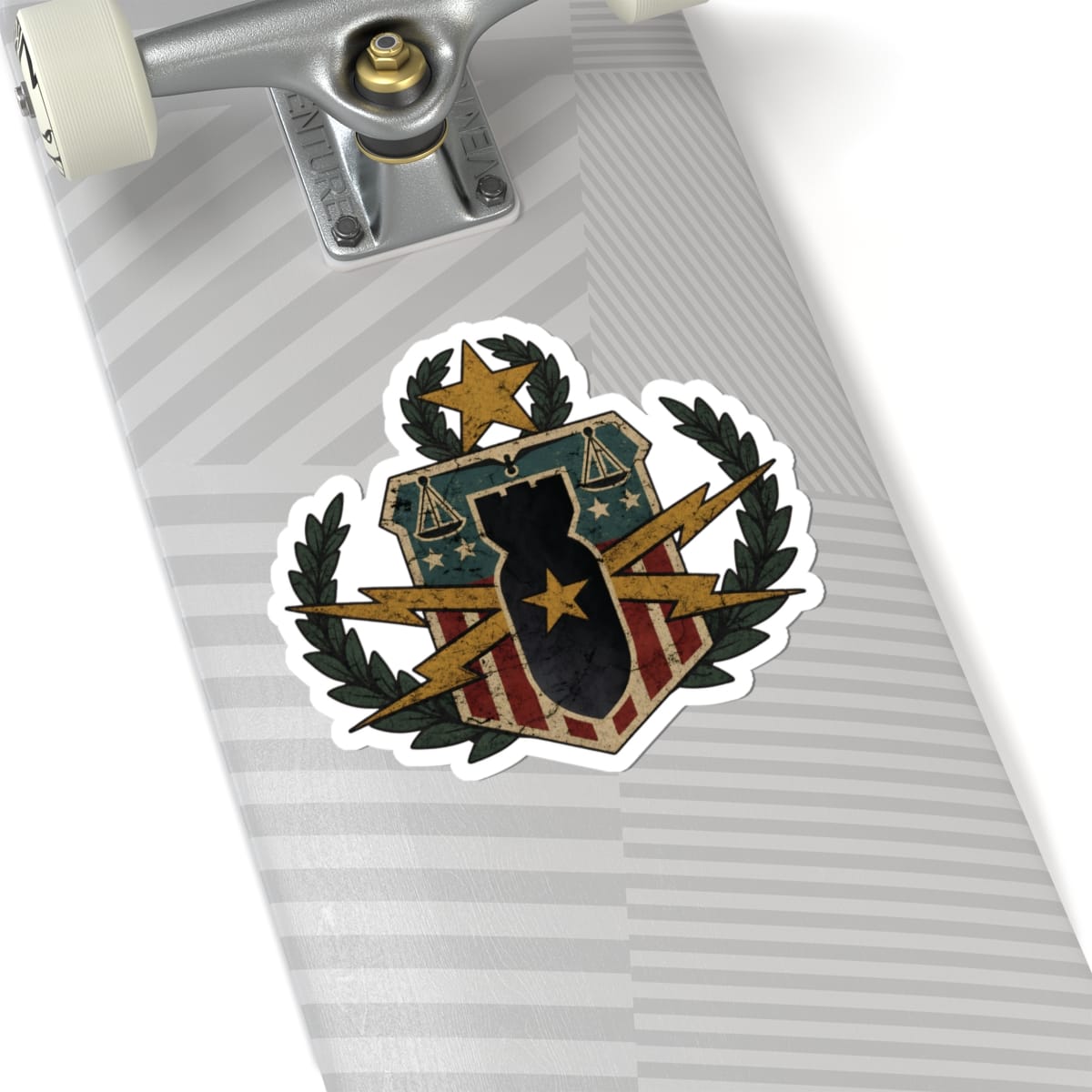 K-Factor Supply Co HDS/PSBT Vintage Master Badge Sticker