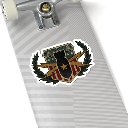 K-Factor Supply Co HDS/PSBT Vintage Senior Badge Sticker