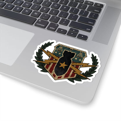 K-Factor Supply Co HDS/PSBT Vintage Senior Badge Sticker