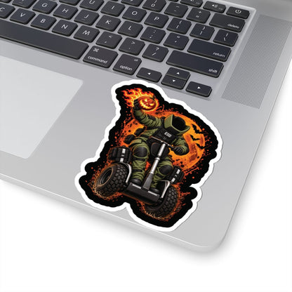 K-Factor Supply Co Headless Tech-man Sticker