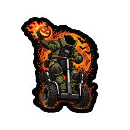 K-Factor Supply Co Headless Tech-man Sticker 2" × 2"