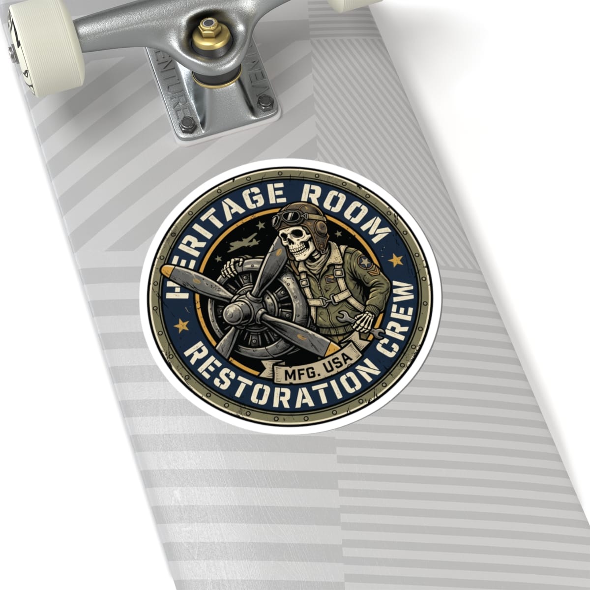 K-Factor Supply Co Heritage Room Restoration Crew Sticker