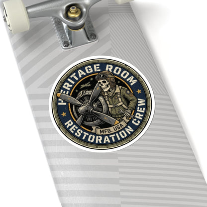 K-Factor Supply Co Heritage Room Restoration Crew Sticker
