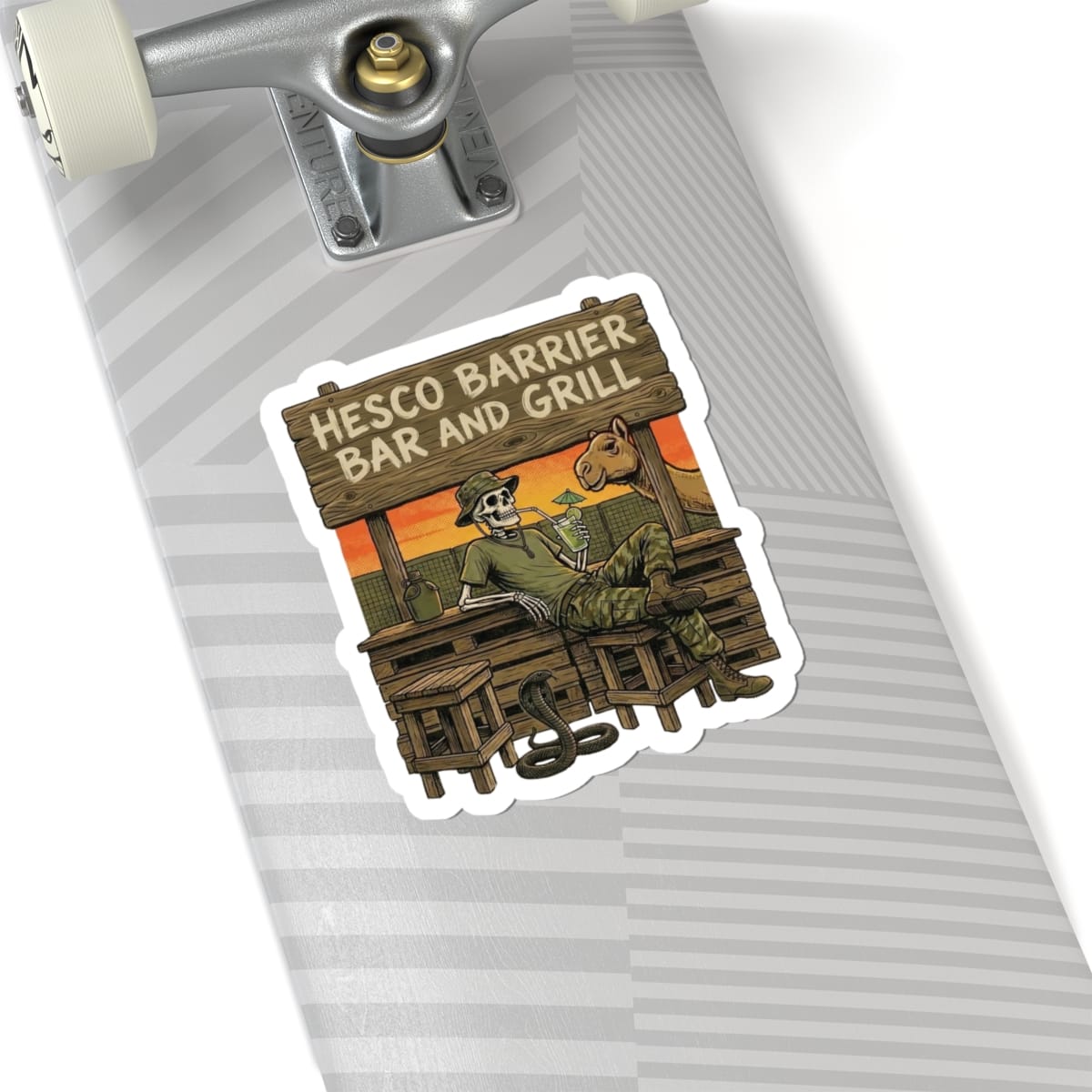 K-Factor Supply Co HESCO Barrier Bar and Grill MK 1 Sticker