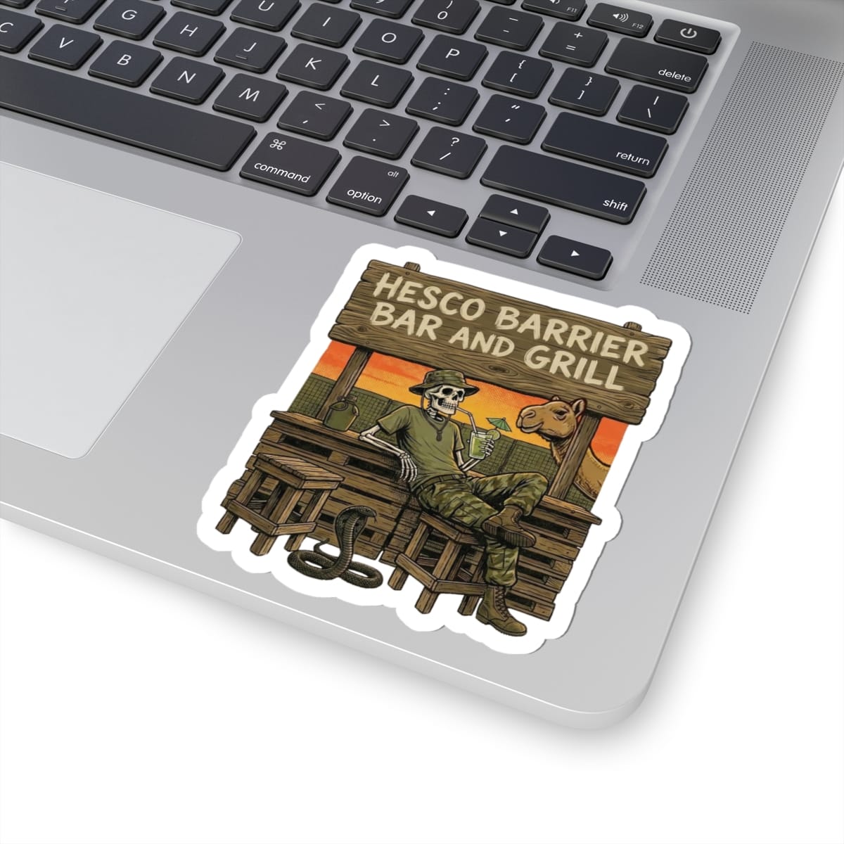 K-Factor Supply Co HESCO Barrier Bar and Grill MK 1 Sticker