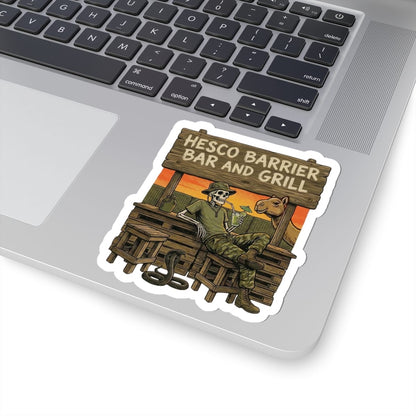 K-Factor Supply Co HESCO Barrier Bar and Grill MK 1 Sticker