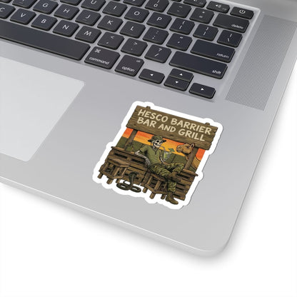K-Factor Supply Co HESCO Barrier Bar and Grill MK 1 Sticker