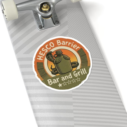 K-Factor Supply Co HESCO Barrier Bar and Grill Mk 2 Sticker