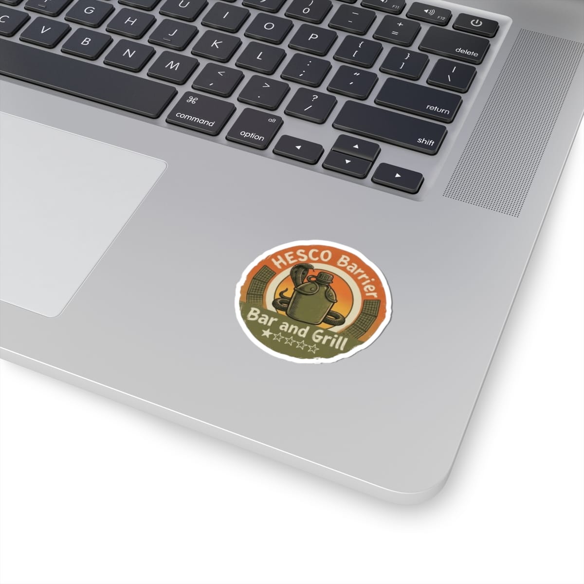 K-Factor Supply Co HESCO Barrier Bar and Grill Mk 2 Sticker